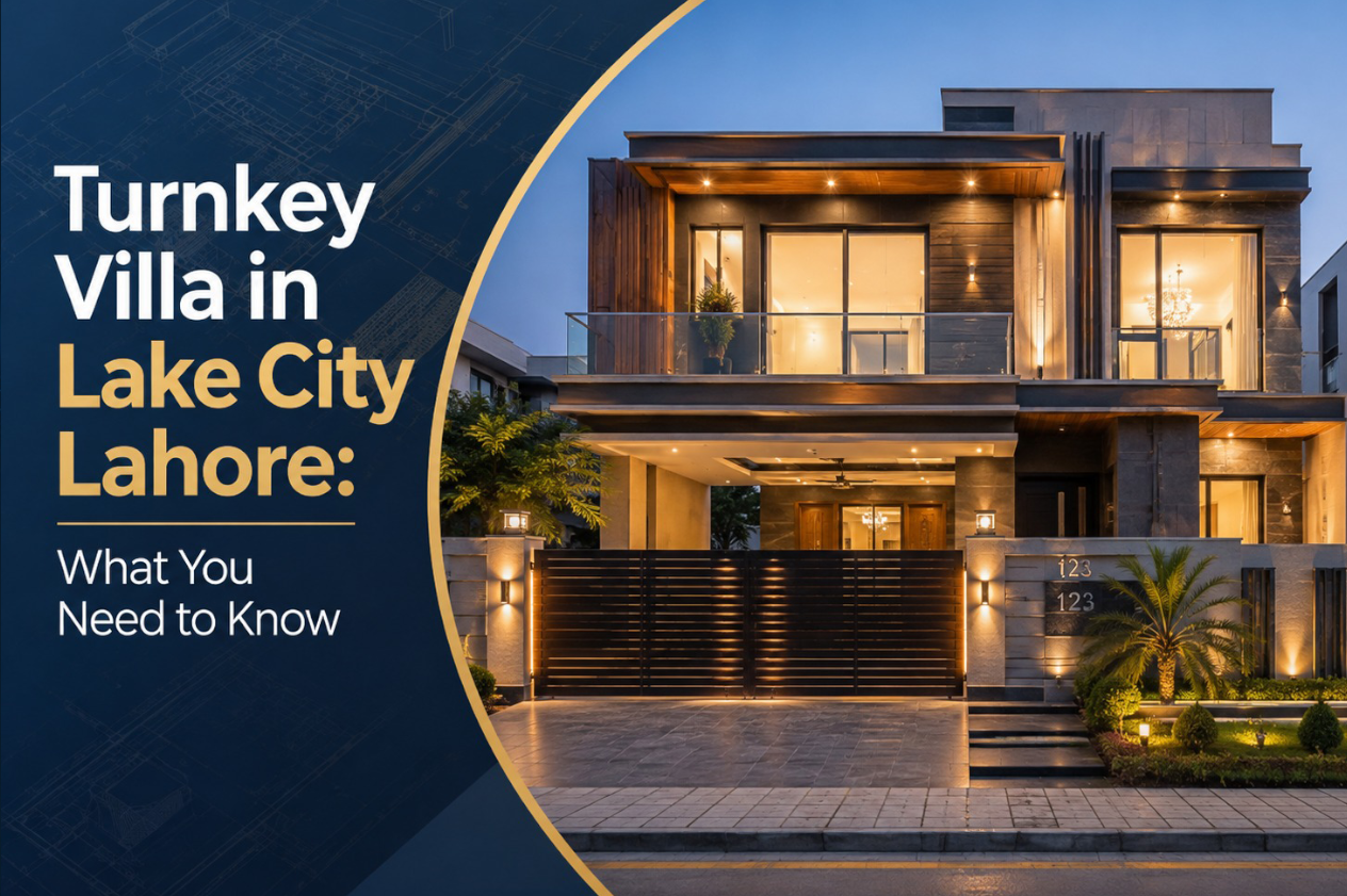 turnkey villa in lake city lahore